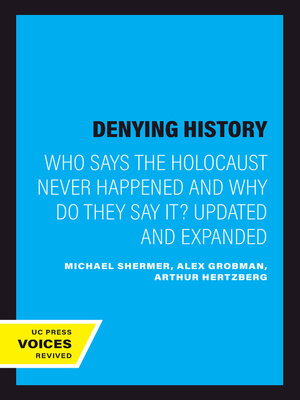 cover image of Denying History